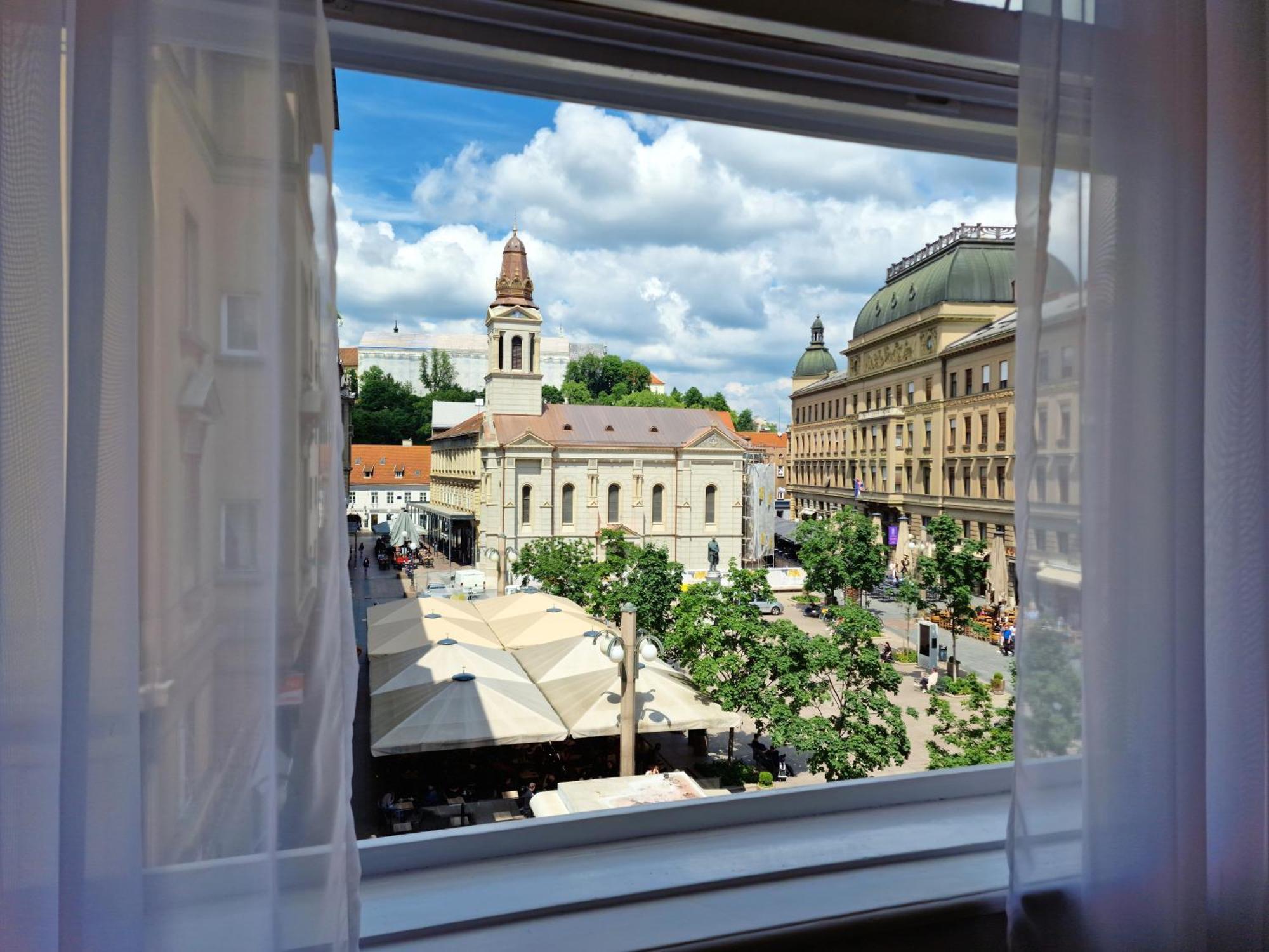 Apartment Exclusive View Cvjetni Trg Zagreb Eksteriør billede